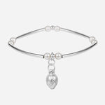 Comprehension Rising Lotus Charm Bracelet