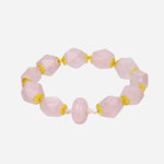 Fatally Attraction Rose Quartz Bracelet