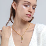 Energy Protection Moon Pendant Necklace