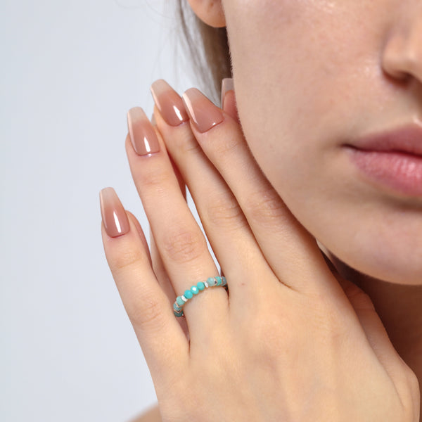 Lucky Streak Amazonite Ring