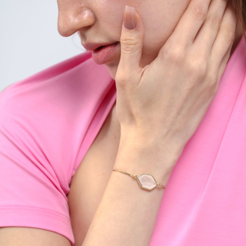 Peace Of Mind Clear Quartz Bracelet