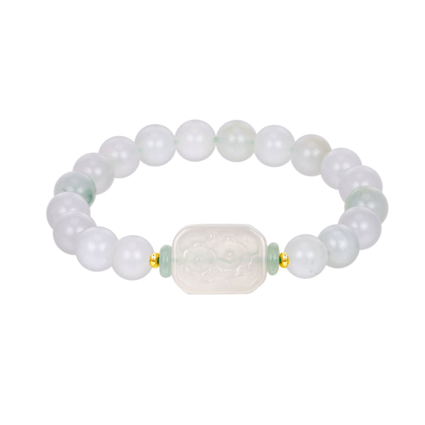 Calmness And Harmony Agate flower Charm Bracelet