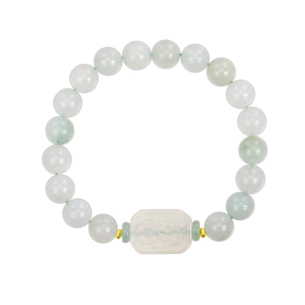 Calmness And Harmony Agate flower Charm Bracelet