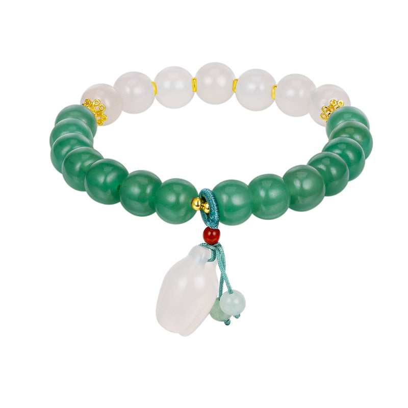 Money Harvester Aventurine Charm Bracelet