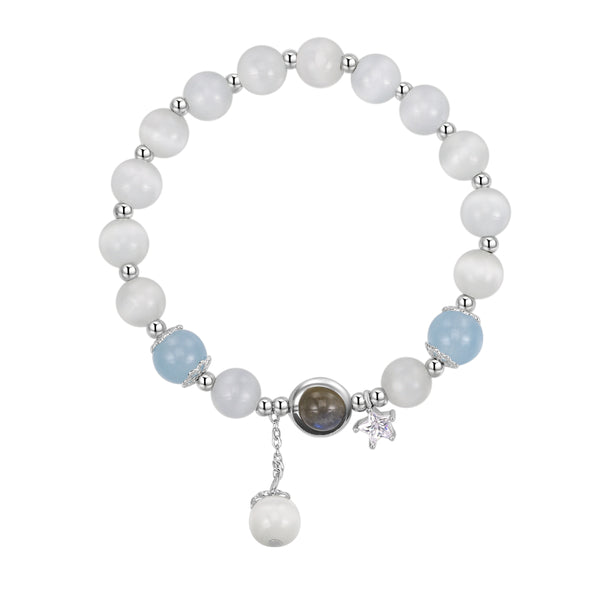 Health Bodyguard Cats Eye Stone Bracelet