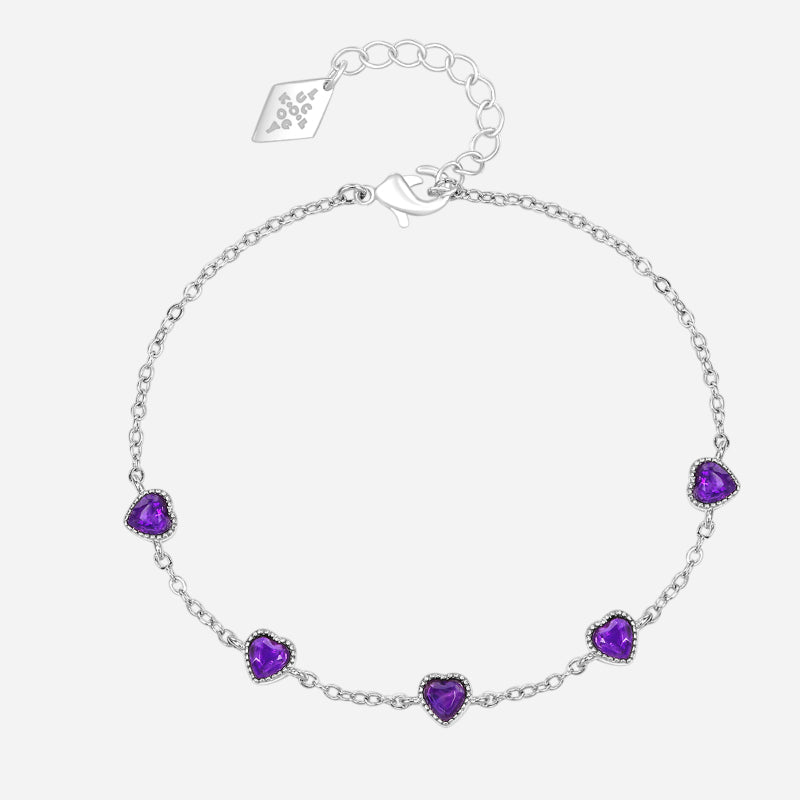 Comprehension Rising Amethyst Bracelet