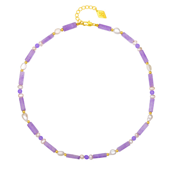 Comprehension Rising Amethyst Necklace