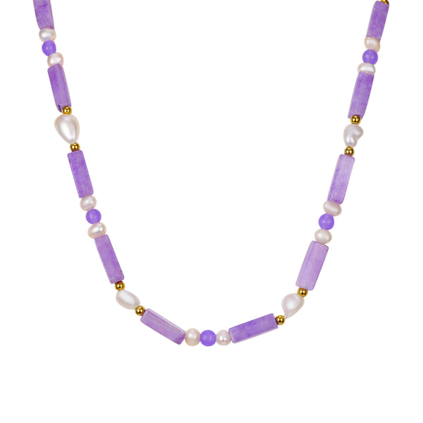 Comprehension Rising Amethyst Necklace