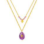 Higher Communication Amethyst Star Pendant Necklace