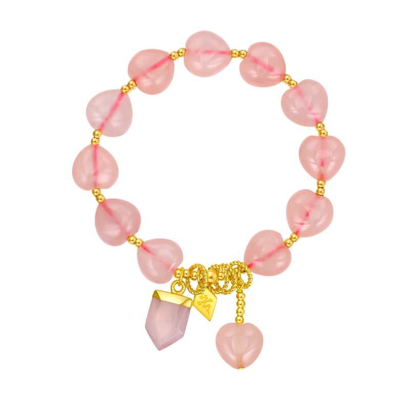 Love Expert Rose Quartz Bracelet