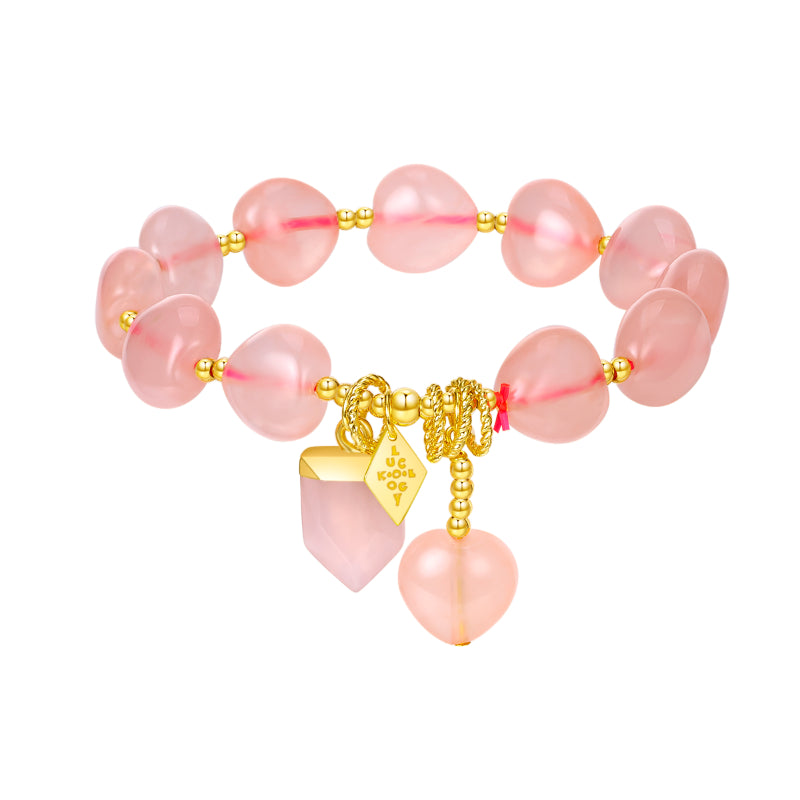 Love Expert Rose Quartz Bracelet