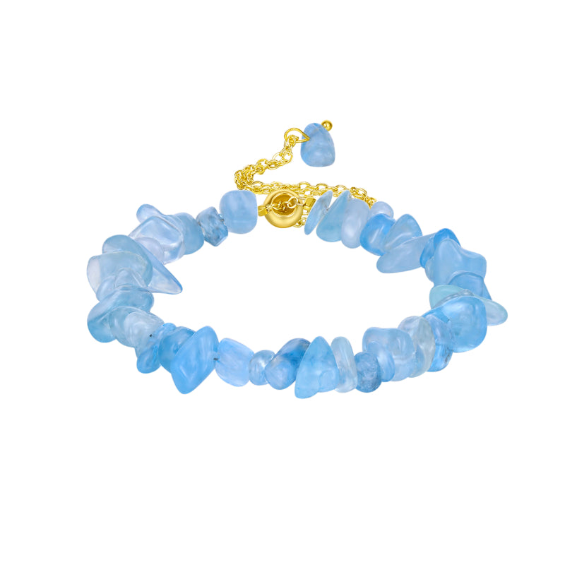 Health Bodyguard Aquamarine Bracelet