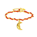 Love Panacea Moon Charm String Bracelet