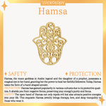 Spiritual Insurance Hamsa Earrings