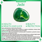 Inner Balance Jade Leaf Charm Bracelet