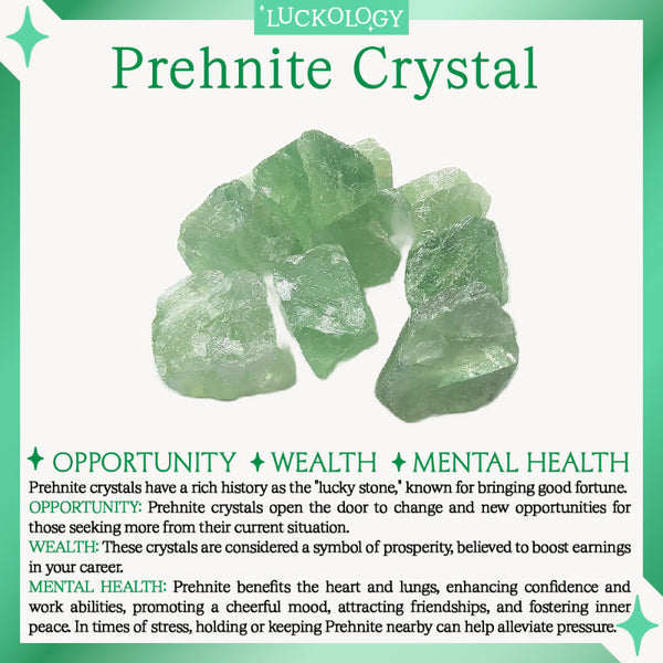 Achievement Maker Prehnite Crystal Bracelet