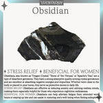 Health Bodyguard Black Obsidian Bracelet