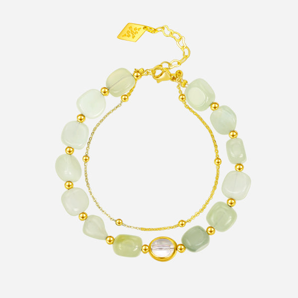 Unlimited Opportunities Prehnite Bracelet