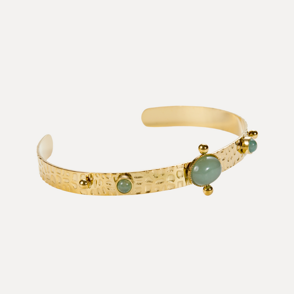 Treasure Chest Aventurine Bangle