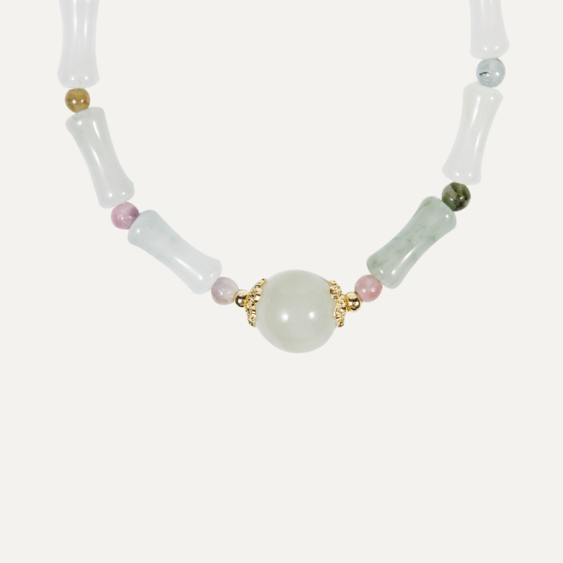 Peace Of Mind White Jade Bracelet