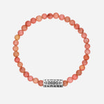 Love Panacea Rhodochrosite Amulet Charm Bracelet