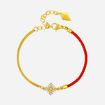 Soulmate Star Charm Red String Bracelet