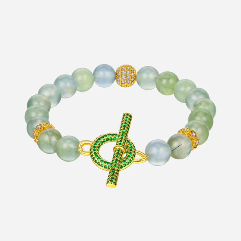 Achievement Maker Prehnite Crystal Bracelet