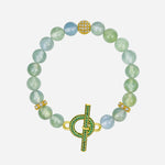 Achievement Maker Prehnite Crystal Bracelet