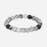 Mud In Your Eye Tourmaline Cubic Charm Bracelet