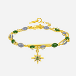 Spiritual Insurance Star Charm Amulet Bracelet