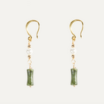 Power Flow Jade Earrings