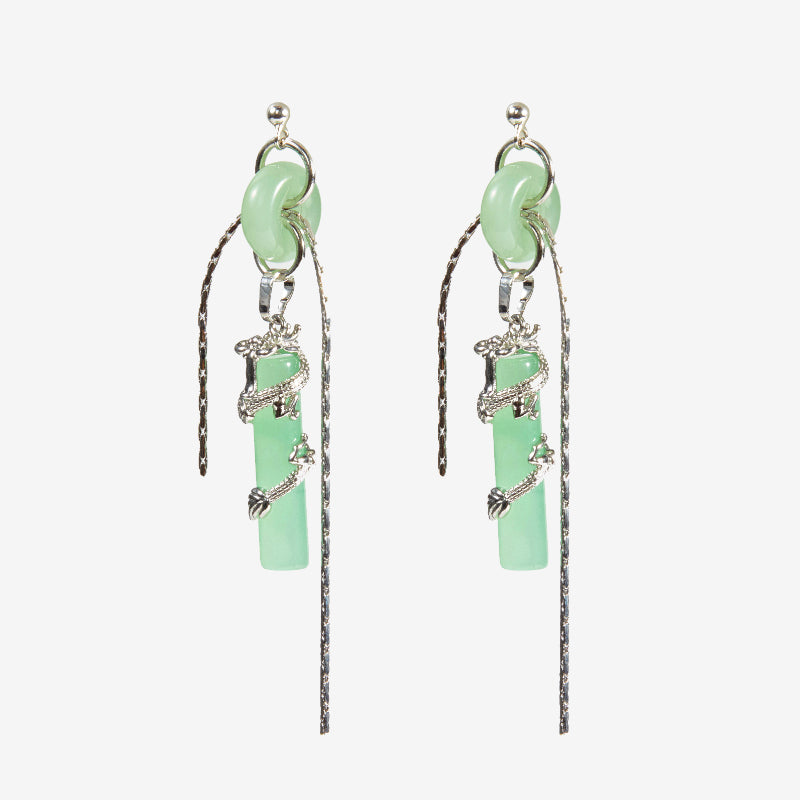 Peace Of Mind  Jade Earrings