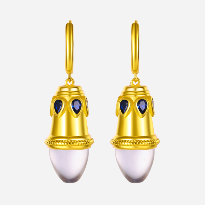 Security Guard Amulet Earrings