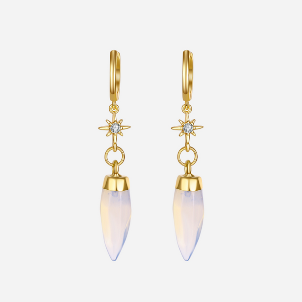 Power Flow Opal Earrings