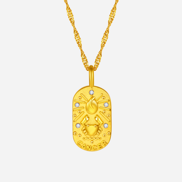 Good Luck Keeper Taurus Zodiac Necklace