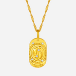 Good Luck Keeper Libra Zodiac Necklace