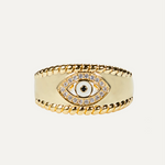 Security Guard Evil Eye Ring