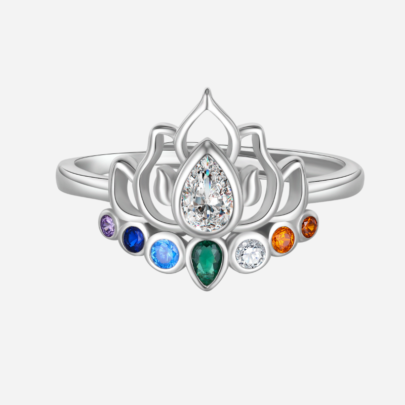 Spiritual Guidance Lotus Ring