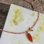 Calmness And Harmony Agate Pendant Necklace