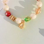 Inner Balance Jade Pearl Buddha Charm Bracelet